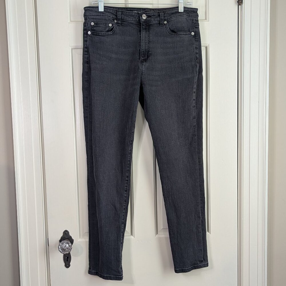 Michael Kors - Gray Straight Leg Jeans - Size 10 - 28" Inseam